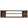 vidaXL Tv-hangmeubel 100x30x26,5 cm bewerkt hout gerookt eikenkleurig
