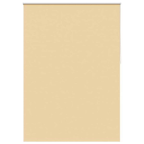 vidaXL Rolgordijn verduisterend 144,4 x 230 cm stofbreedte 140 cm beige