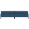 vidaXL Boxspringbed Blauw 200 x 200 cm Stof