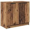 vidaXL Badkamer Kast Oud Hout 64,5 x 33,5 x 59 cm Bewerkt hout