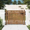 vidaXL Poort 100x75 cm vierkant cortenstaal