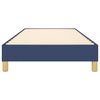 vidaXL Boxspring bed 100x200 cm stof blauw