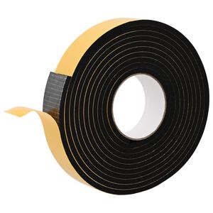 vidaXL Zelfklevende schuimtape 10 st Zwart 40mm x 5m CR Schuim