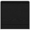 vidaXL Schoenenkast met plank Zwart Eiken 60 x 21 x 57 cm Bewerkt hout