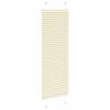 vidaXL Pliss&eacute; rolgordijn 50x150 cm stofbreedte 49,4 cm polyester cr&egrave;me