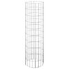 vidaXL Gabion paal rond &Oslash;30x100 cm gegalvaniseerd staal