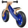 vidaXL Loopfiets voor kinderen met luchtbanden blauw