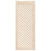 vidaXL Kastdeuren met latwerk 2 st 39,5x99 cm massief grenenhout