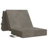 vidaXL Vouwbare Bankbed 75 x 67 x 45 cm Lichtgrijs