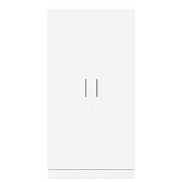 vidaXL Schoenenkast met 7 schappen wit