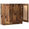 vidaXL Boekenkast 82,5x30,5x80 cm bewerkt hout oud houtkleurig