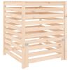 vidaXL Compostbak 82,5x82,5x99,5 cm massief grenenhout