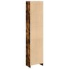 vidaXL Boekenkast 40x24x176 cm bewerkt hout gerookt eikenkleurig