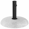 vidaXL Parasolvoet 20,9kg Lichtgrijs Betonkleurig Rond
