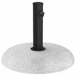 vidaXL Parasolvoet 20,9kg Lichtgrijs Betonkleurig Rond
