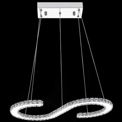 LED Hanglamp S-vormig kristal 22 W
