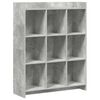 vidaXL Boekenkast Concerte Grijs 87,5 x 30 x 111 cm Bewerkt hout