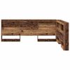 vidaXL Opberghoofdbord met plank Oud Hout 140 cm Bewerkt hout