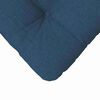 vidaXL Zitkussens 4 pcs Blauw 45 x 45 x 12 cm Stof