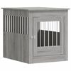 vidaXL Hondenbench 64,5x80x71 cm bewerkt hout grijs sonoma