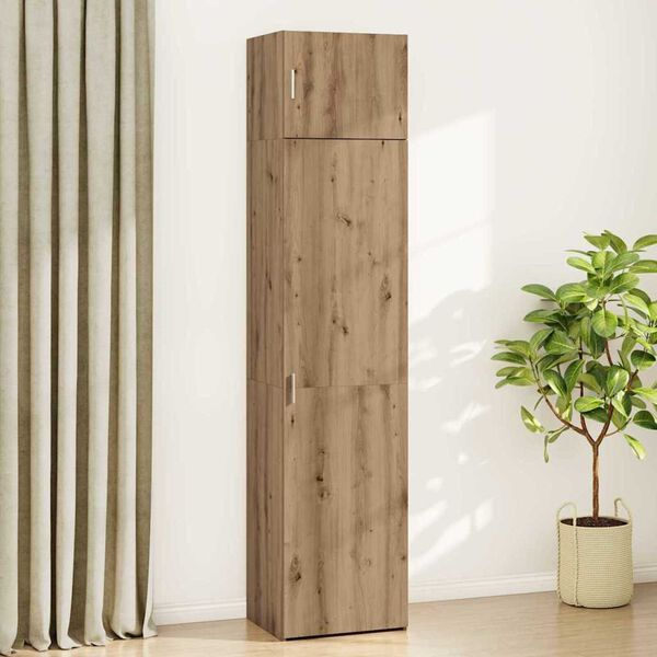 vidaXL Dressoir 3 pcs Artisan Eiken