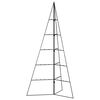 vidaXL Kerstdecoratie kerstboom 100 cm metaal zwart