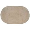 vidaXL Vloerkleden Wit 205 x 305 cm Jute