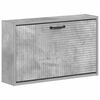 vidaXL Wandgemonteerde Schoenkast HAARLEM 71 x 17 x 43 cm Bewerkt hout