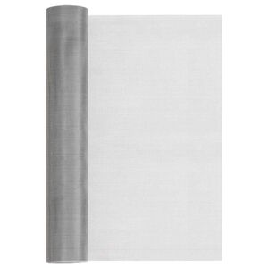 vidaXL Gaas Scherm 40 x 2000 cm 30 Mesh RVS 201 Zilverkleurig