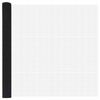 vidaXL Afrasteringspaal Grijs 10 x 1,6 m (16 x 16 mm gaas)