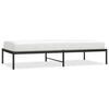 vidaXL Bedframe metaal zwart 90x190 cm