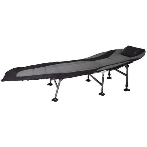 Eurotrail Campingbed Royal grijs en zwart