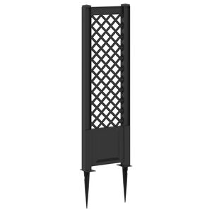 vidaXL Trellis met Spike Antracietkleurig 43 x 6 x 165 cm PP