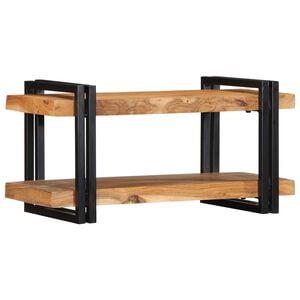 vidaXL Wandschap 70x33x35 cm massief acaciahout