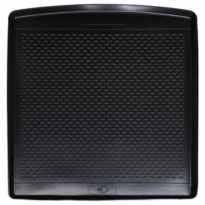 vidaXL Kofferbakmat Zwart Rubber