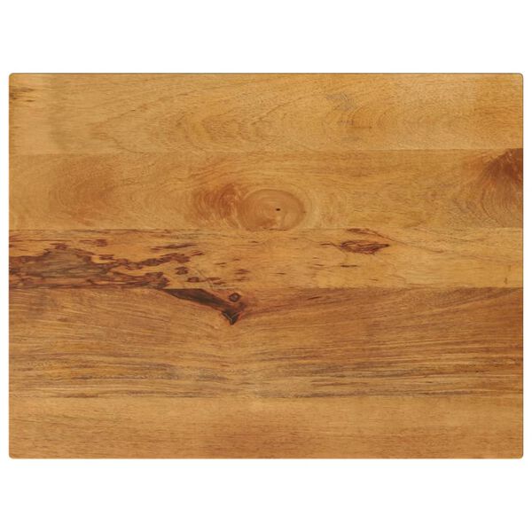 vidaXL Tafelblad rechthoekig 80x50x2,5 cm massief mangohout
