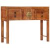 vidaXL Wandtafel 120x32x80 cm massief ruw acaciahout