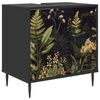 vidaXL Badkamerkast RHENEN Zwart eiken 60 x 40 x 61 cm Bewerkt hout