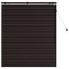 vidaXL Venetiaanse jaloezie Donkerbruin 100 x 130 cm 35 mm