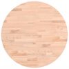 vidaXL Tafelblad rond &Oslash;50x4 cm massief beukenhout