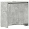 vidaXL Badkamerkast 60x33x61 cm bewerkt hout betongrijs