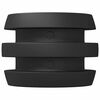 vidaXL Tafelvoetbal bumpers 16 st Zwart 3 x 3 x 2 cm TPE