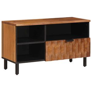 vidaXL TV-kast met lade Acacia Bruine Afwerking 80 x 33 x 46 cm