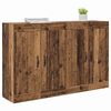 vidaXL Wandkast 2 pcs Oudhout 69,5 x 34 x 90 cm Bewerkt hout