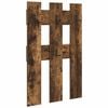vidaXL Wandgemonteerde kapstok Gerookt eiken 65 x 3 x 100 cm