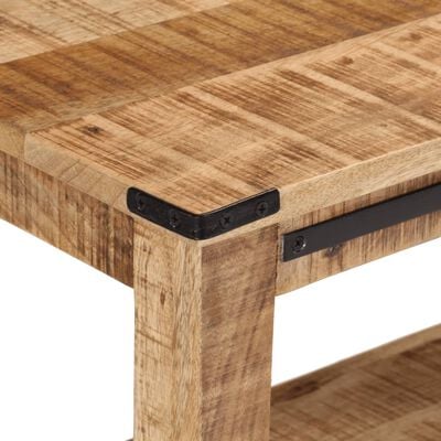 vidaXL Wandtafel 100x35x75 cm massief mangohout