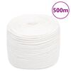vidaXL Boottouw 8 mm 500 m polypropyleen volwit