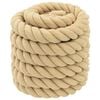 vidaXL Boottouw 10 m 6 Naturel PP