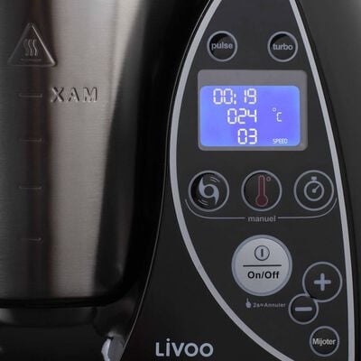 Livoo Kookmachine thermisch 3 L 1500 W zwart