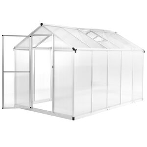 vidaXL Tuinkas 11,19 m&sup3; 302x190x195 cm aluminium